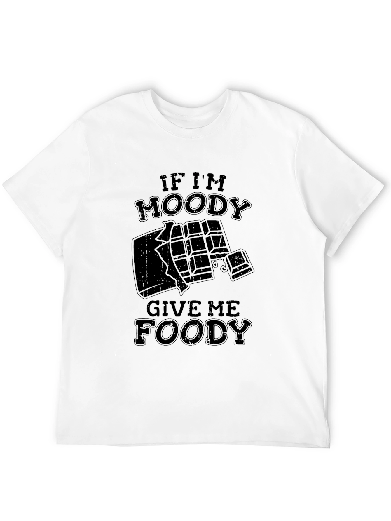 Moody Foody Black T-Shirt