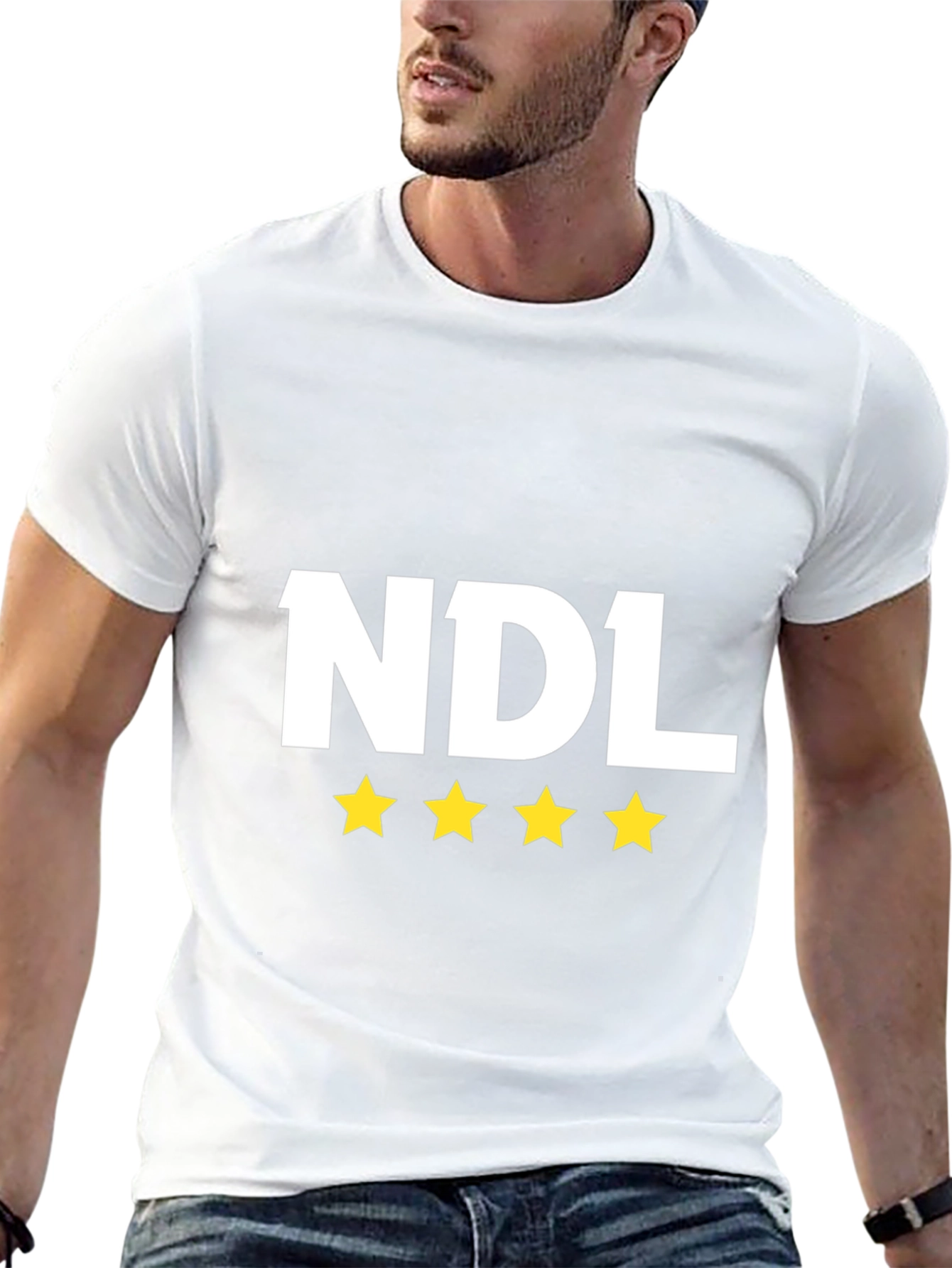 NDL Four Star Graphic Tee - Black