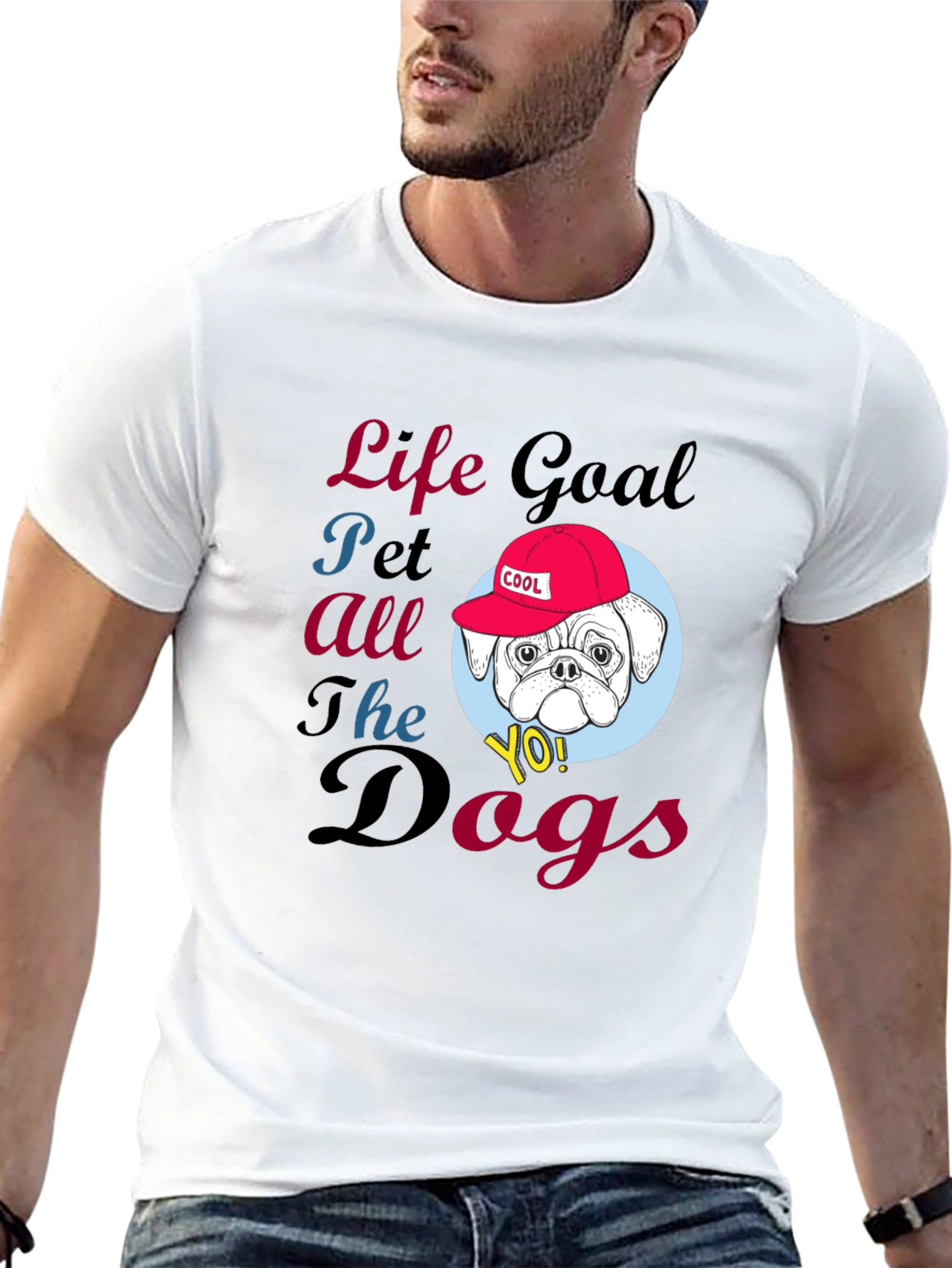 Life Goal Pet All the Dogs T-Shirt