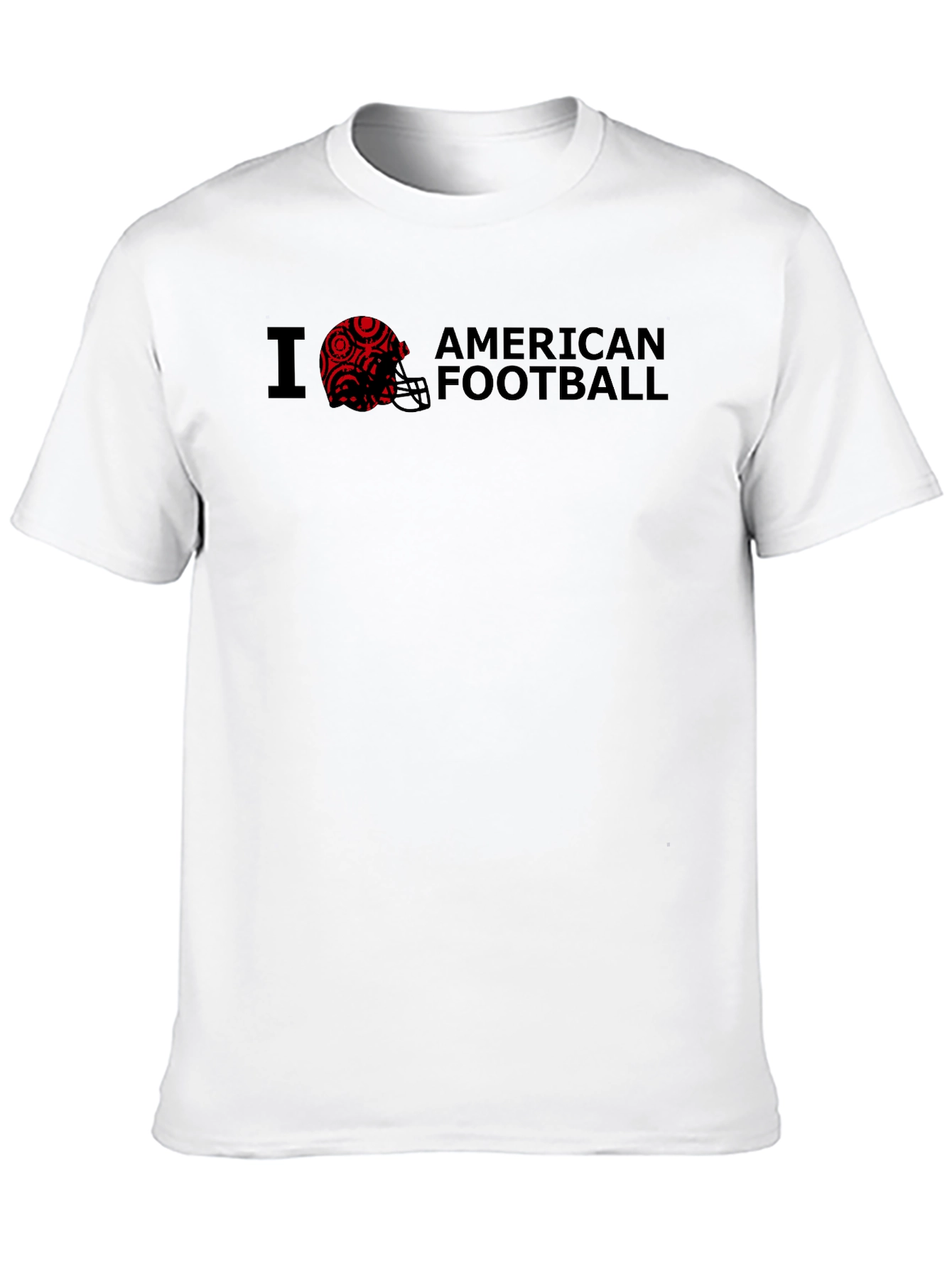 I Love American Football Graphic Tee