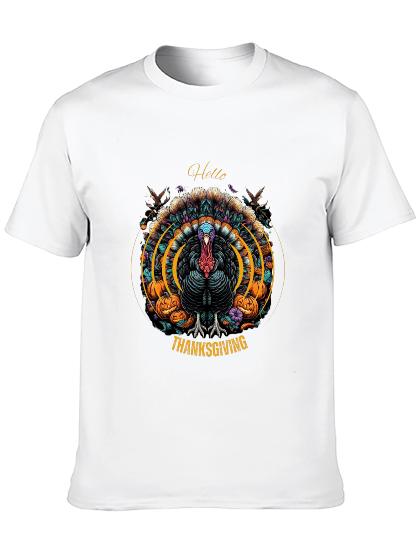 Thanksgiving Turkey Graphic Tee