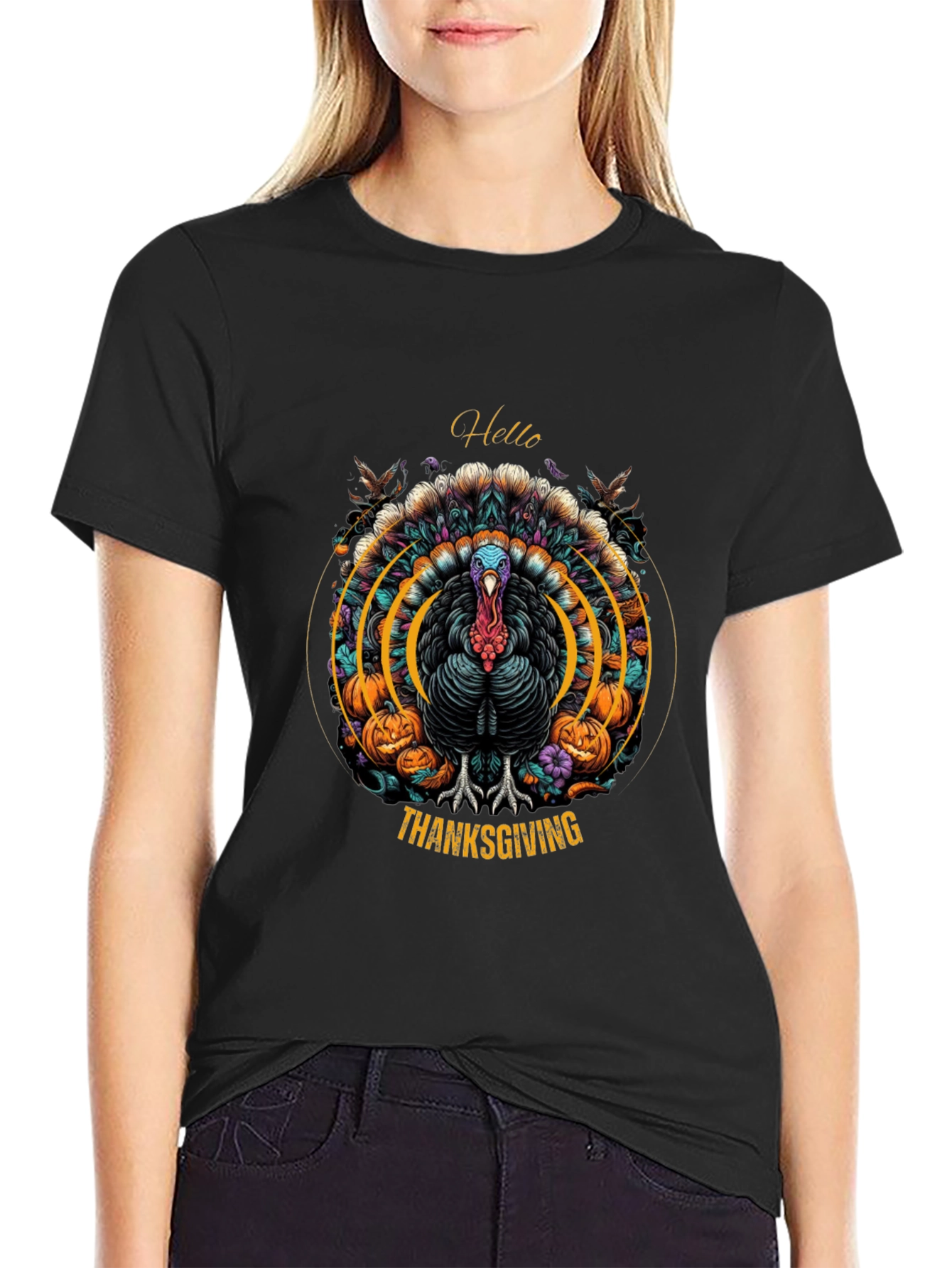 Thanksgiving Turkey Graphic Tee