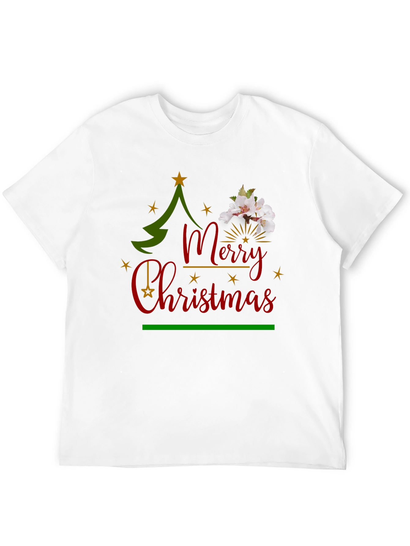 Merry Christmas T-Shirt Holiday Graphic Tee