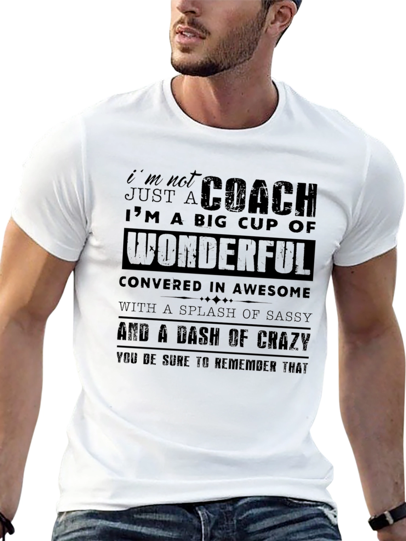 Coach Funny Graphic T-Shirt