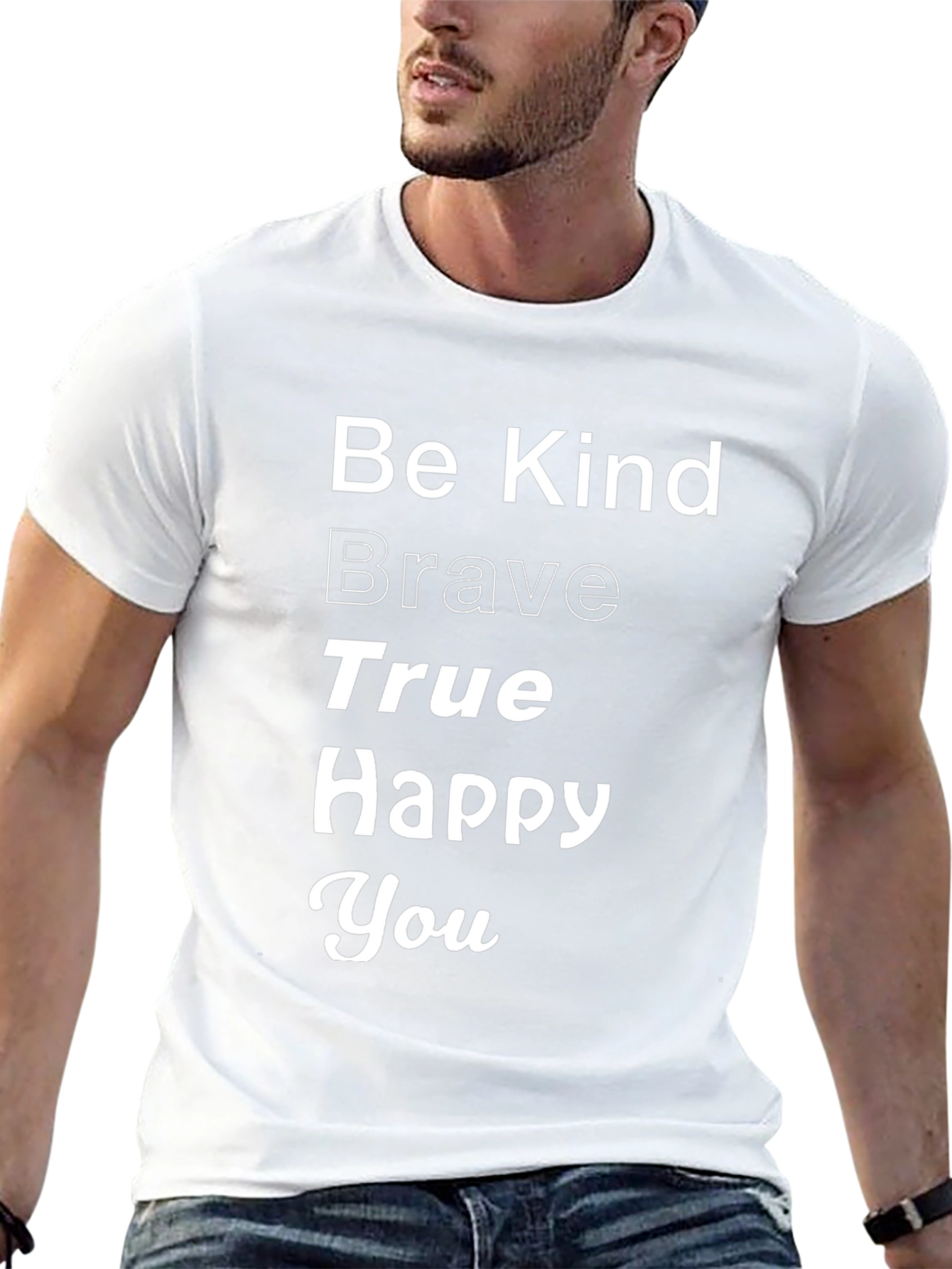 Be Kind Brave True Graphic Tee