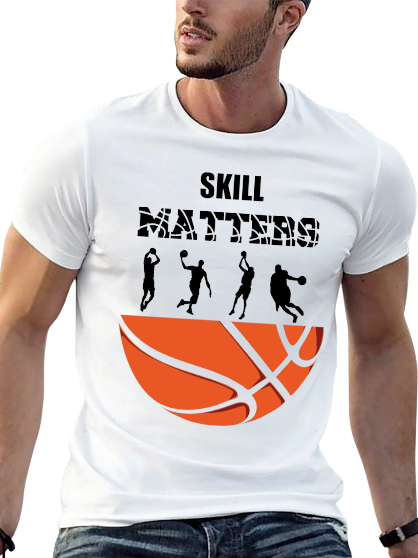 Skill Matters Basketball Graphic T-Shirt