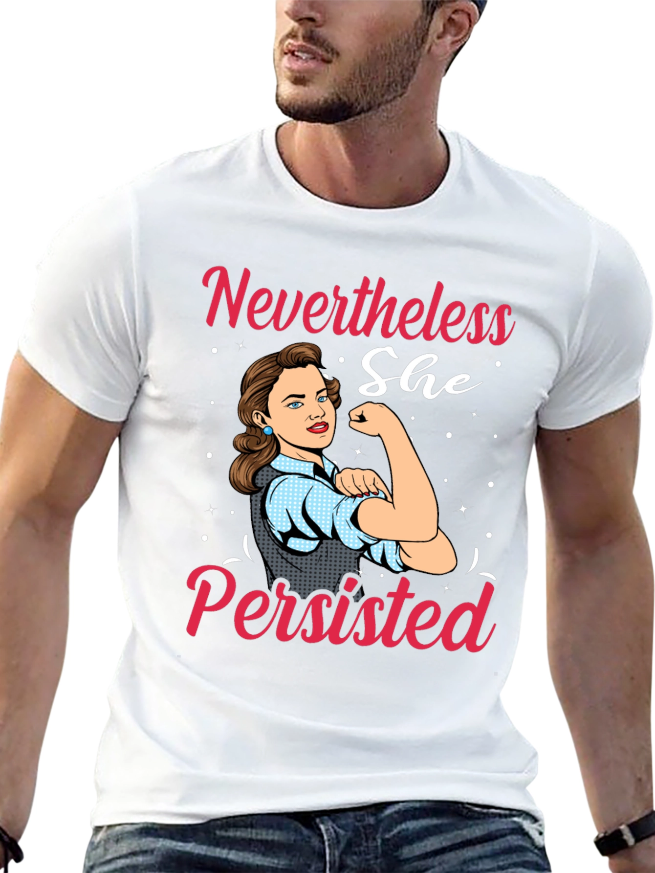 Nevertheless She Persisted Graphic T-Shirt