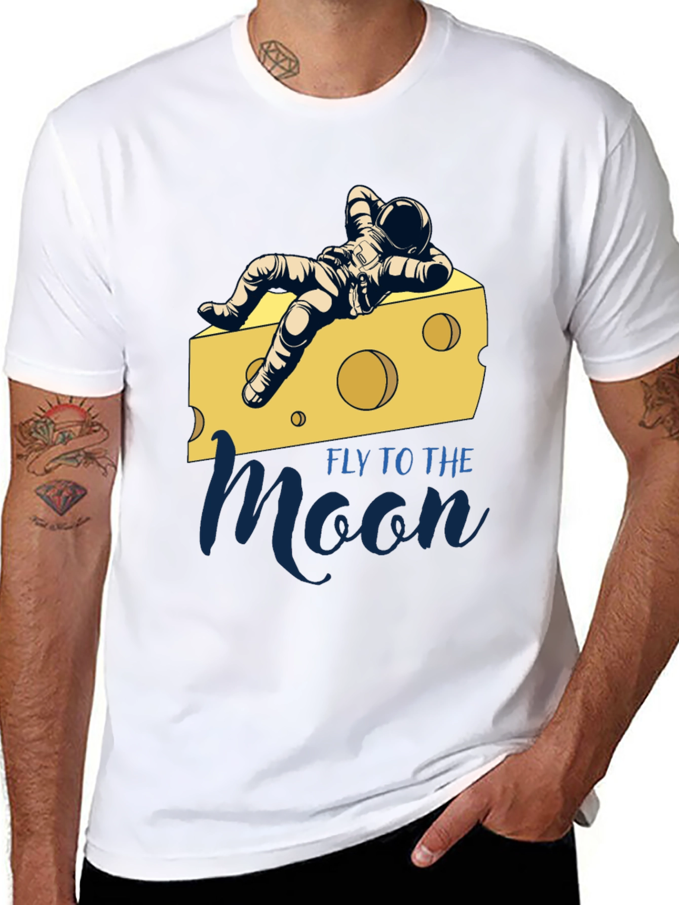 Fly to the Moon Graphic Tee