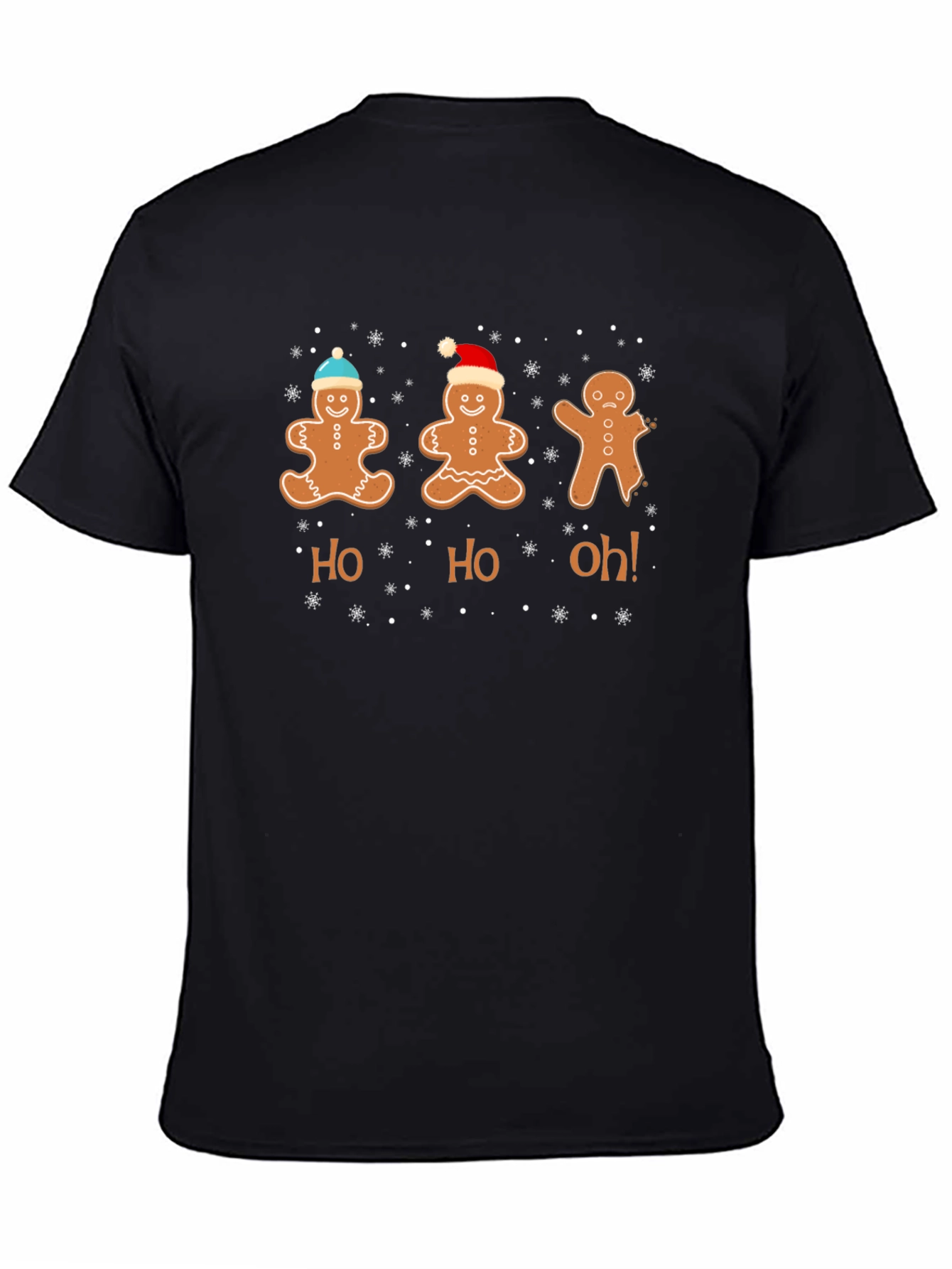Gingerbread Ho Ho Oh! Christmas T-Shirt