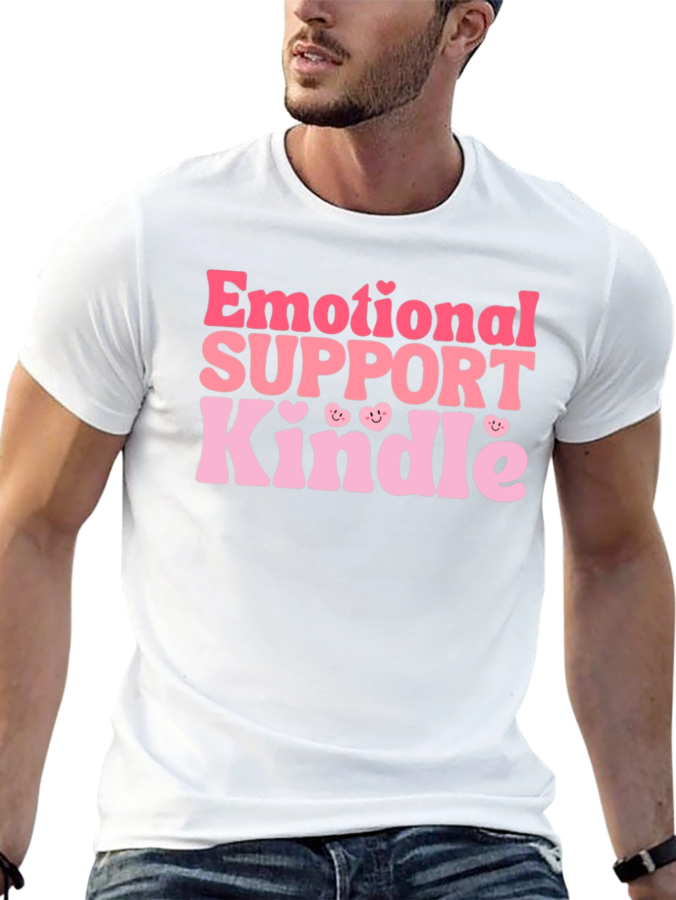 Emotional Support Kindle T-Shirt