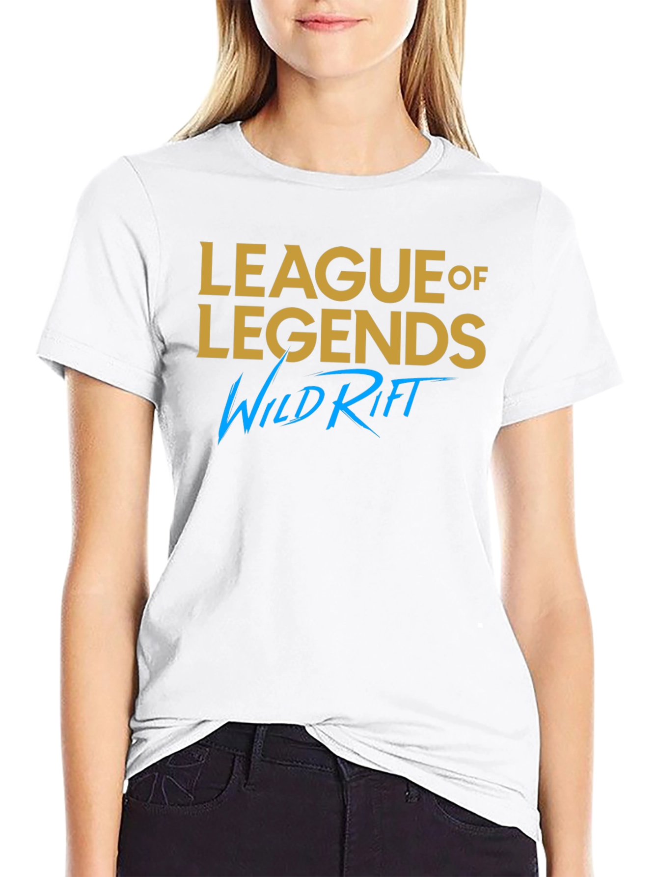 League of Legends Wild Rift Black T-Shirt