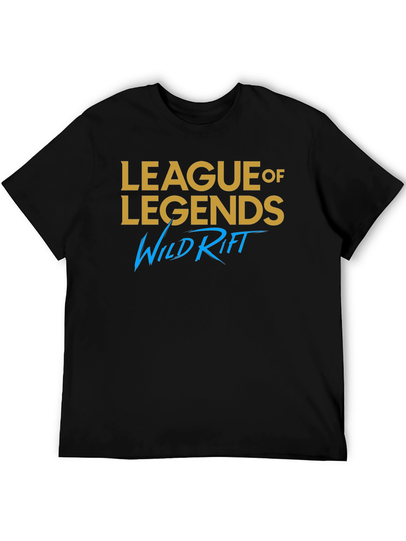 League of Legends Wild Rift Black T-Shirt