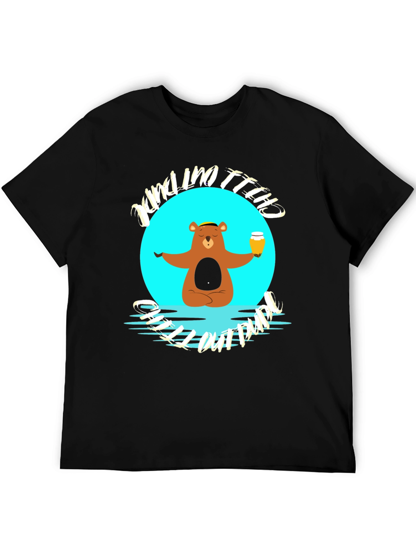 Chill Out Bear Graphic Tee