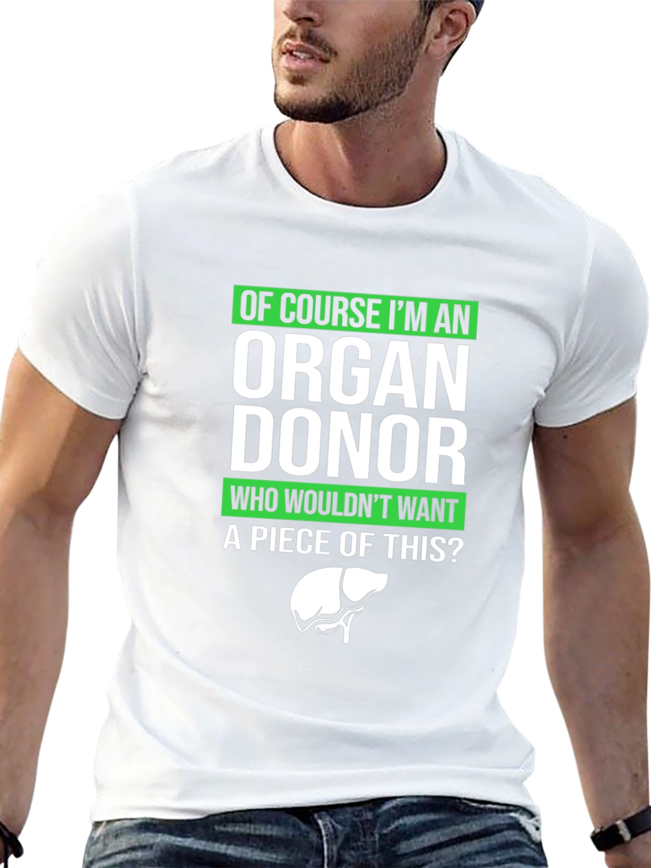 Organ Donor Humor Graphic Tee