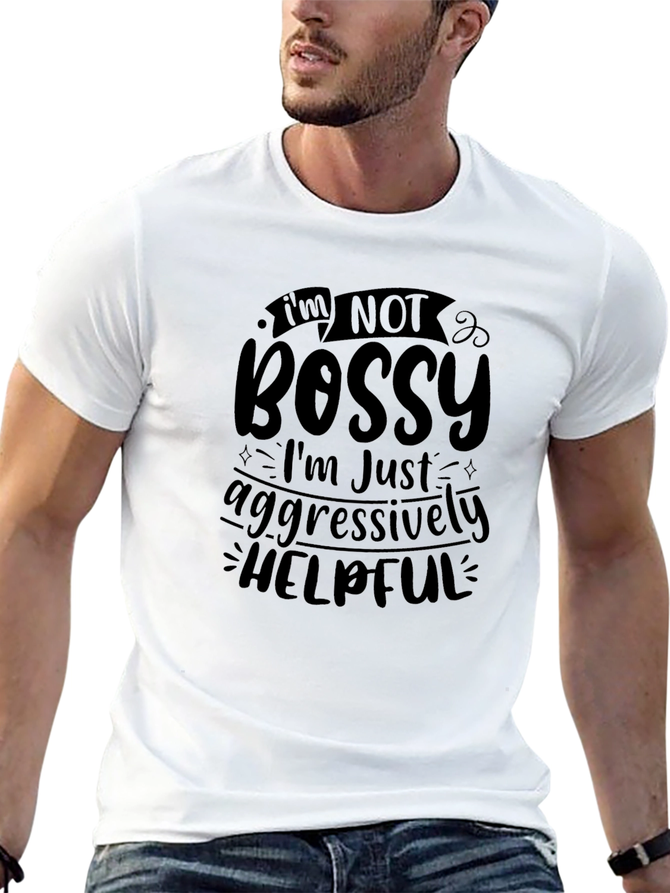 Im Not Bossy Humor Graphic Tee