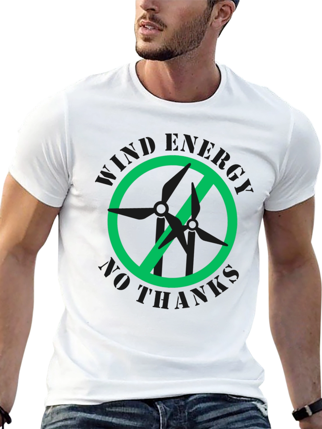 Wind Energy No Thanks T-Shirt