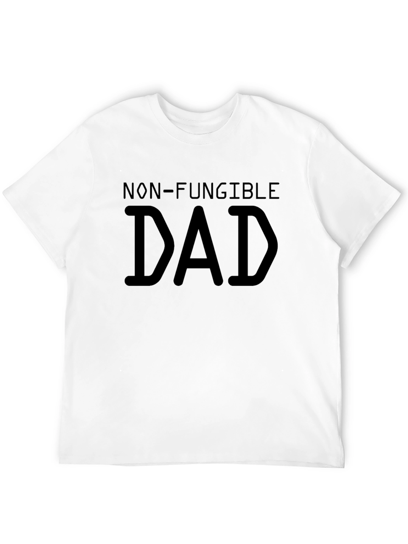 Non-Fungible Dad Graphic T-Shirt - Black