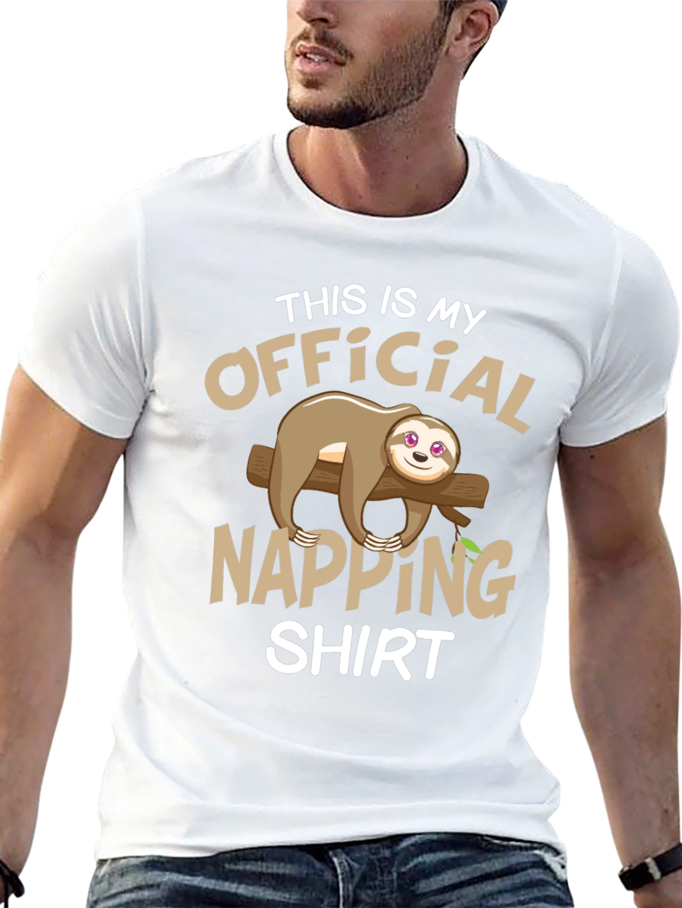 Official Napping Shirt - Sloth Graphic Tee