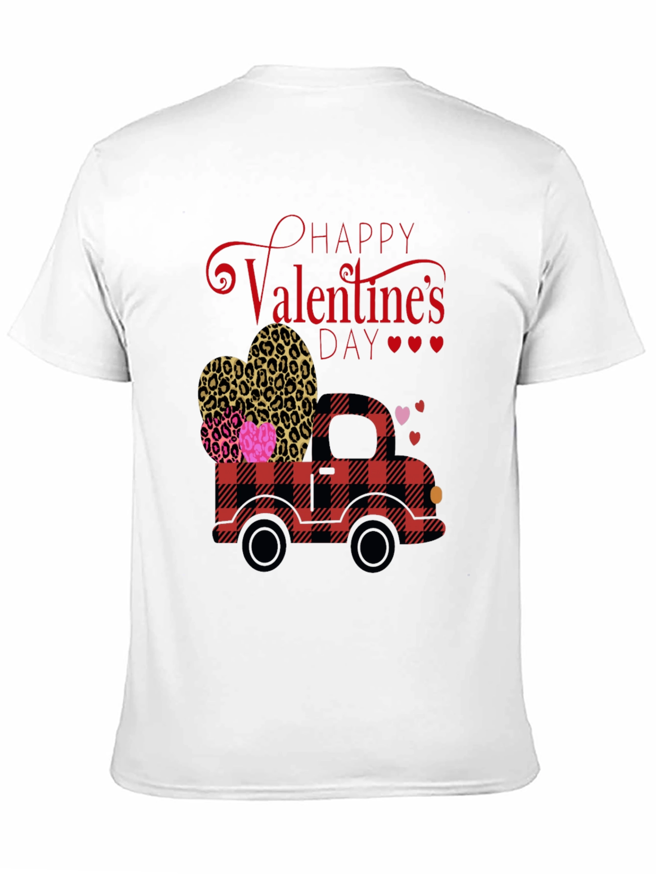 Valentines Day Truck Graphic Tee