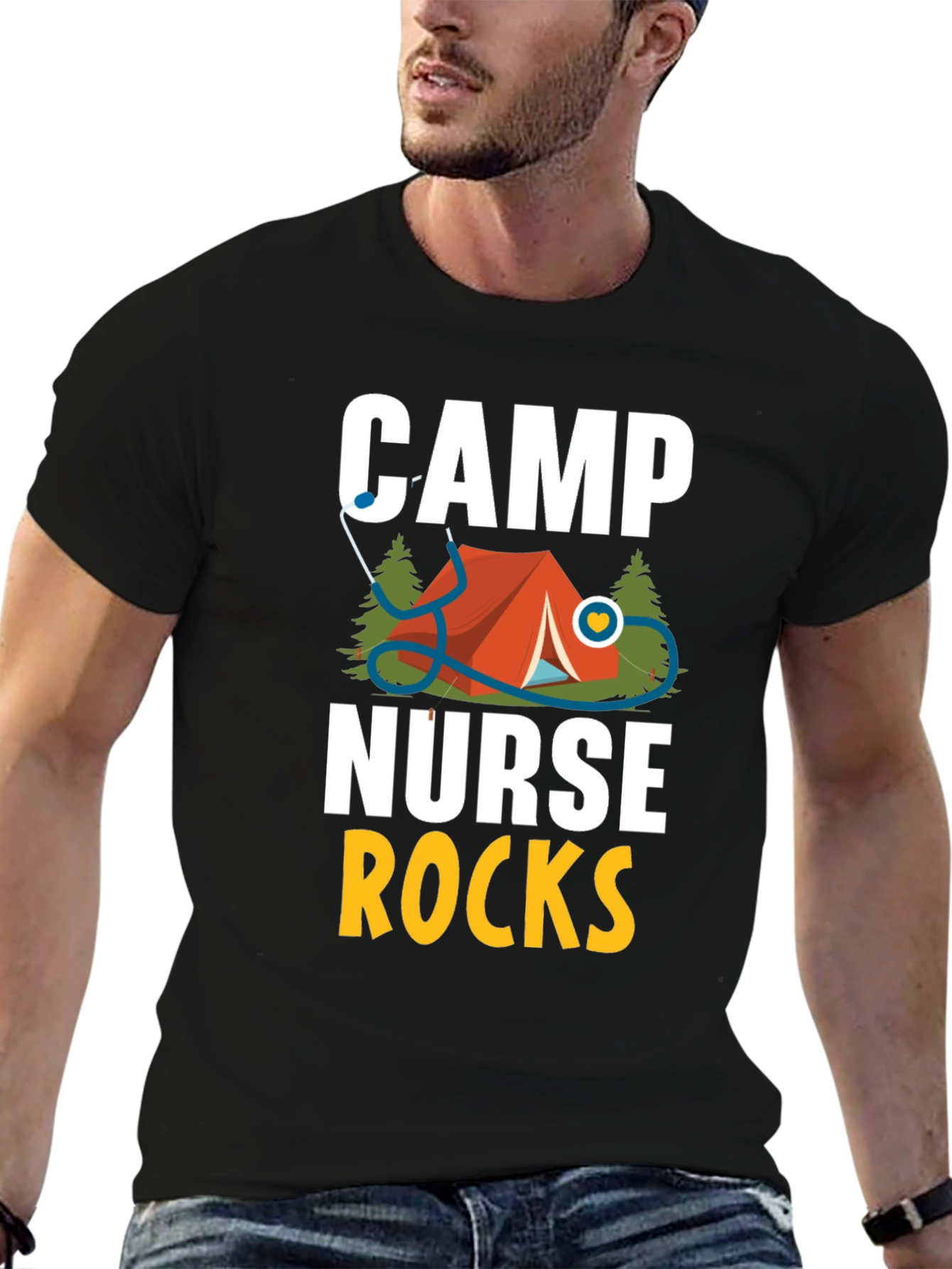 Camp Nurse Rocks T-Shirt - Unisex