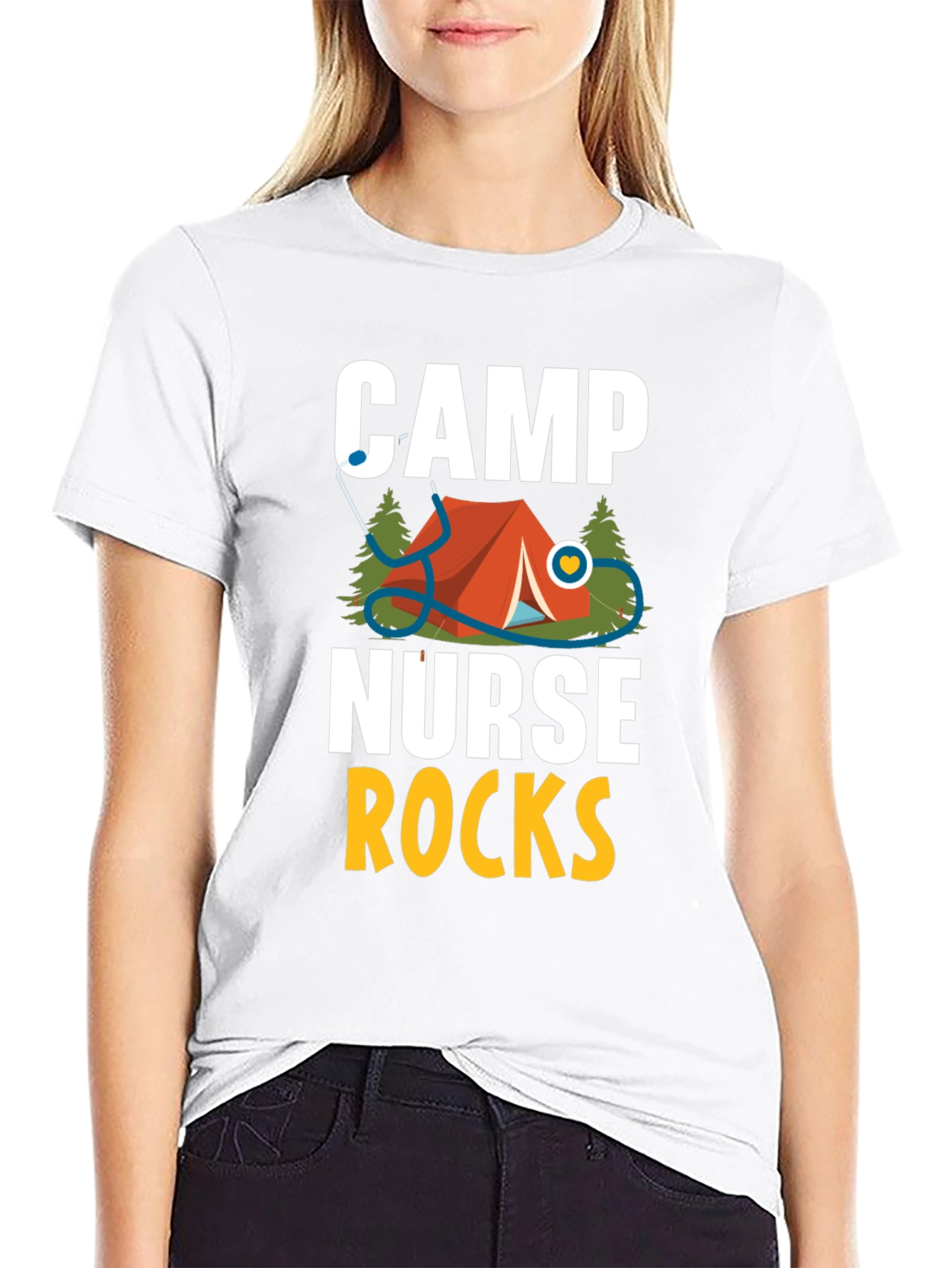 Camp Nurse Rocks T-Shirt - Unisex