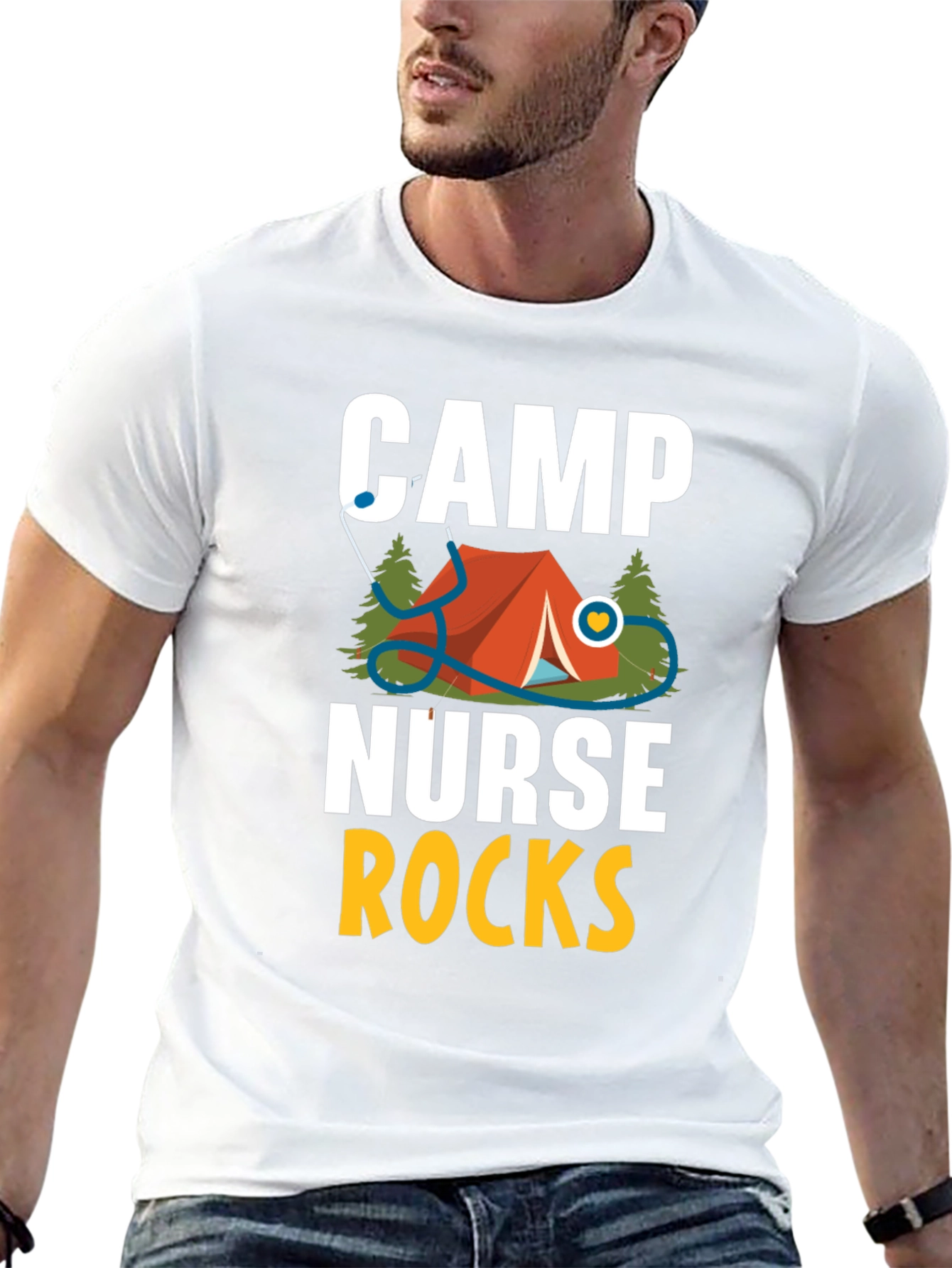Camp Nurse Rocks T-Shirt - Unisex
