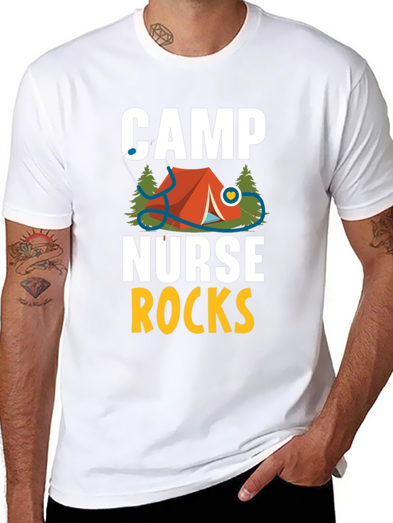 Camp Nurse Rocks T-Shirt - Unisex