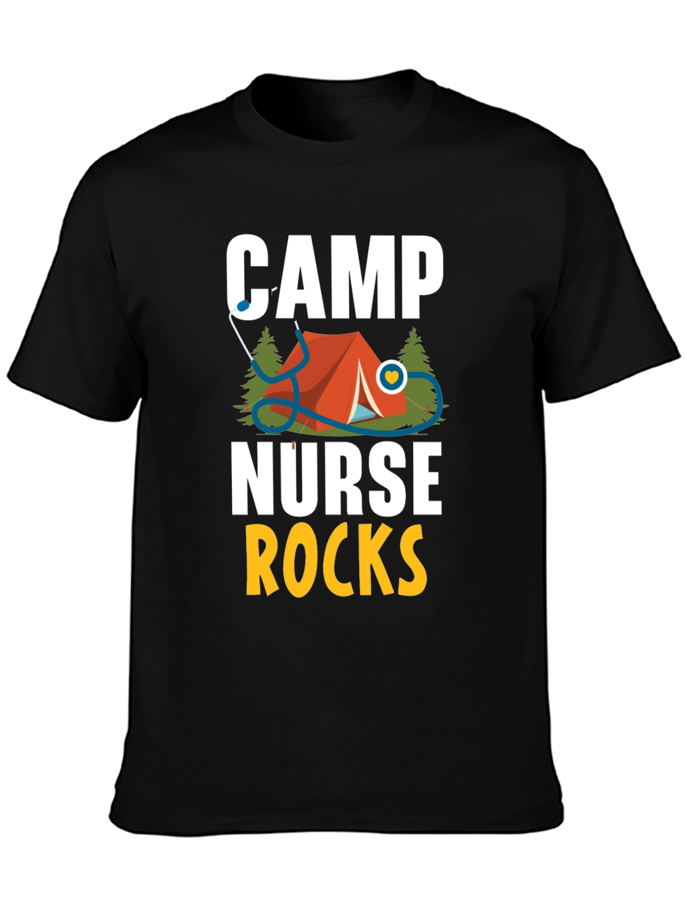 Camp Nurse Rocks T-Shirt - Unisex
