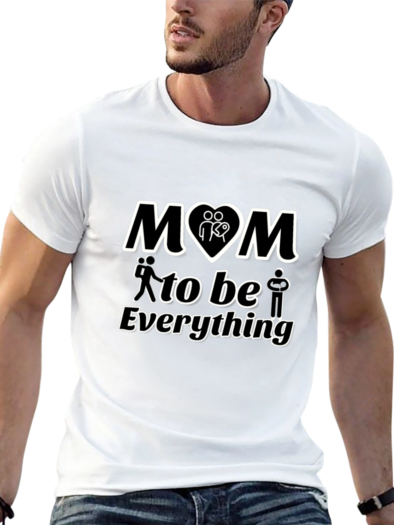 Mom To Be Graphic Tee - Expecting Mother Gift
