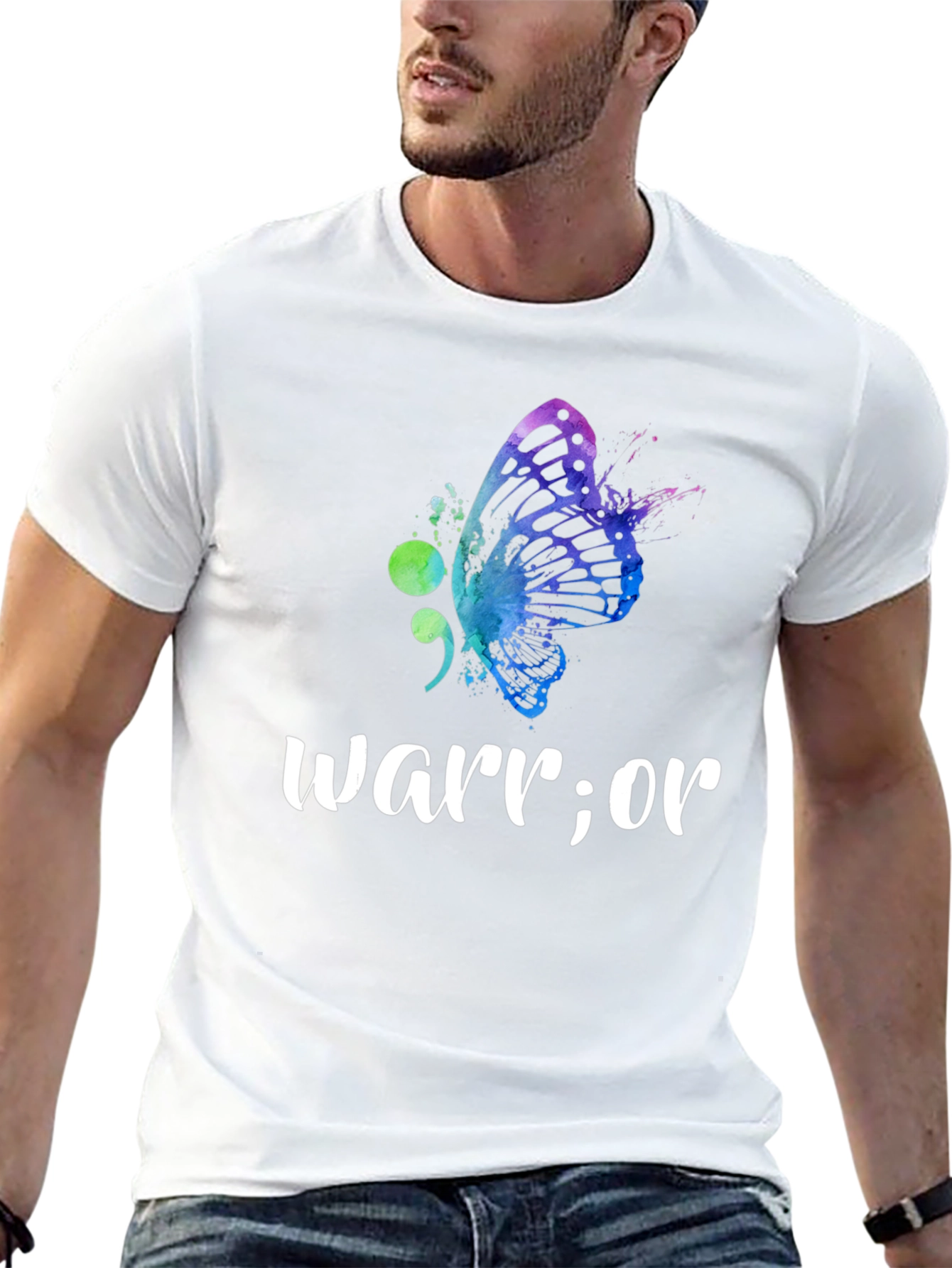 Warrior Semilon Butterfly Graphic Tee