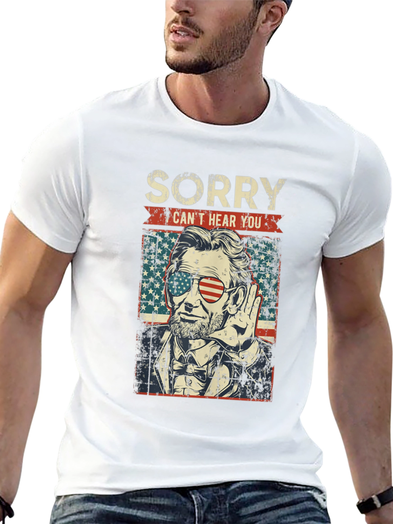 Sorry Cant Hear You T-Shirt