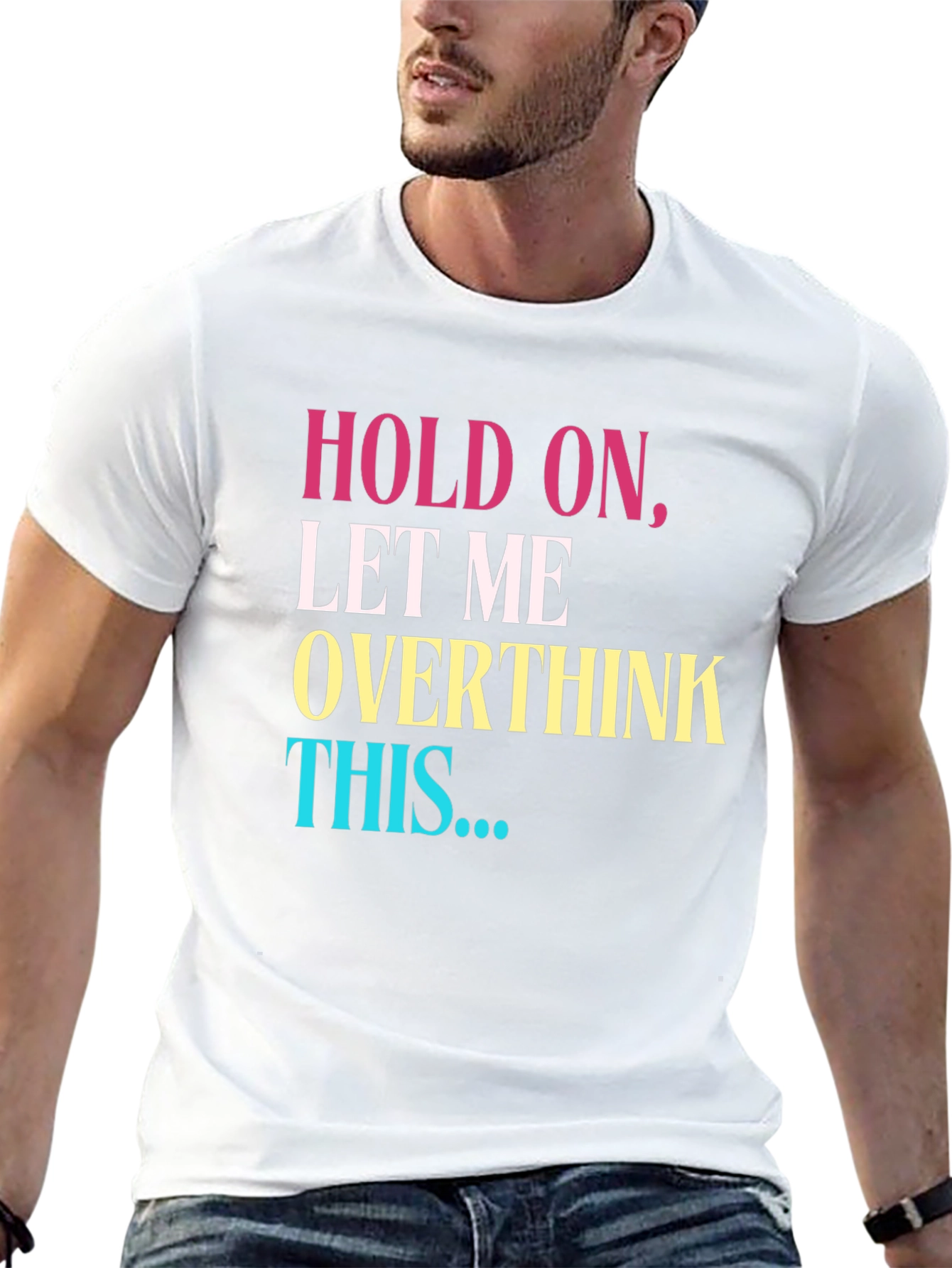 Overthink Black T-Shirt