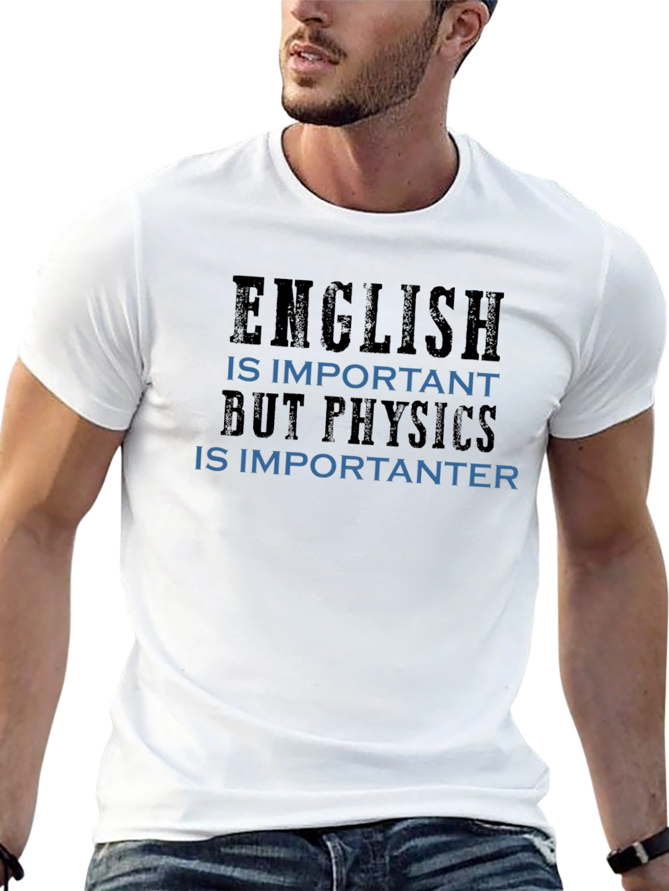 English vs Physics T-Shirt - Funny Geeky Tee