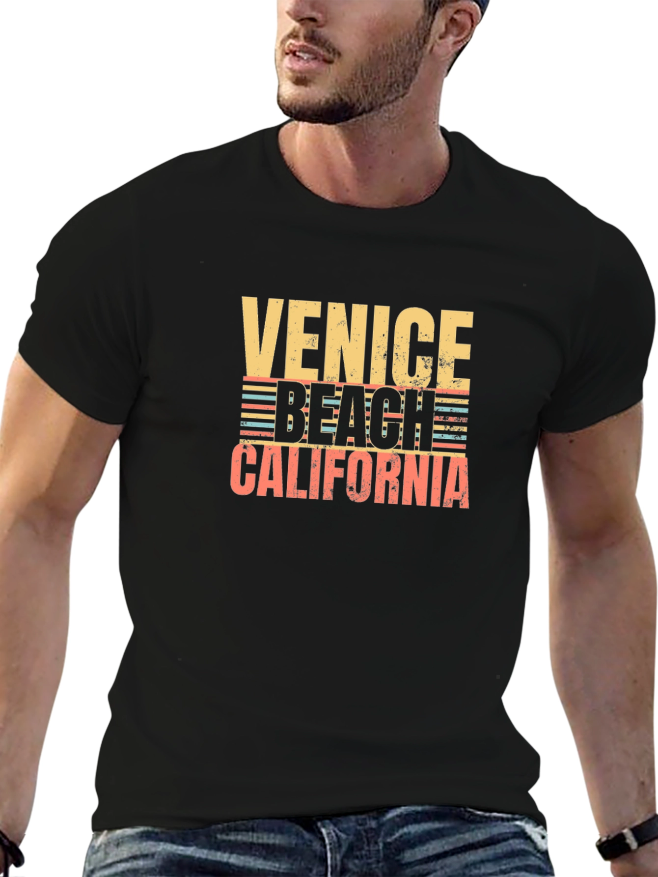 Venice Beach California Graphic T-Shirt