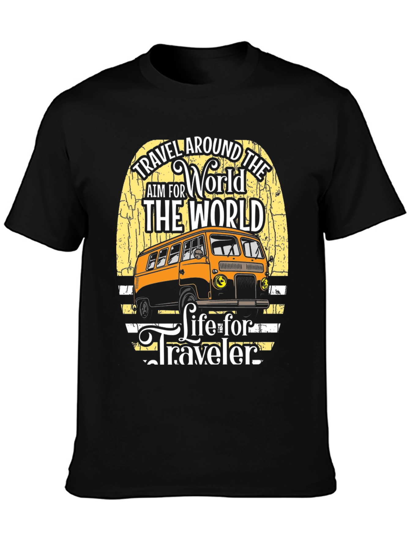Travel Around the World Graphic Tee
