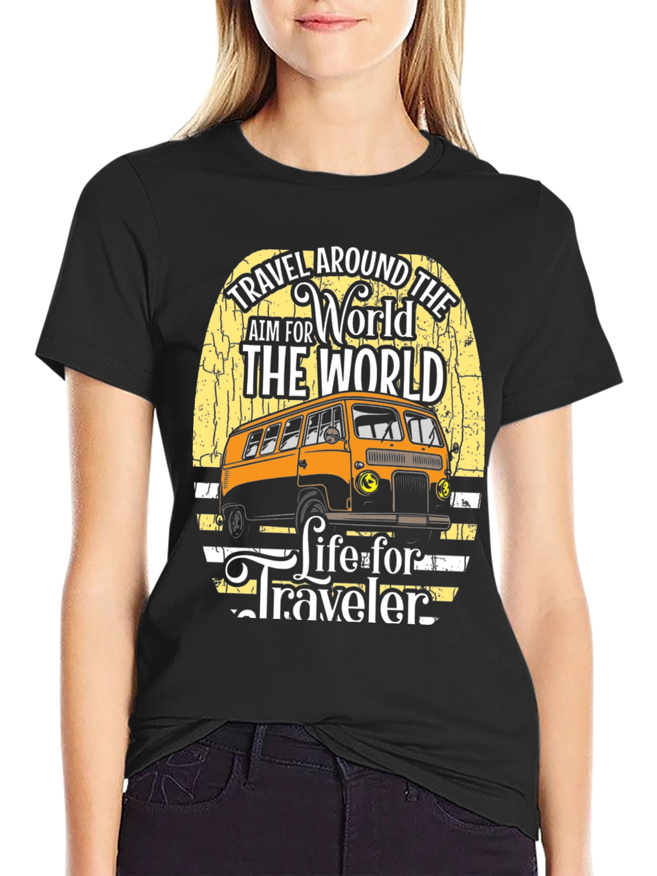 Travel Around the World Graphic Tee