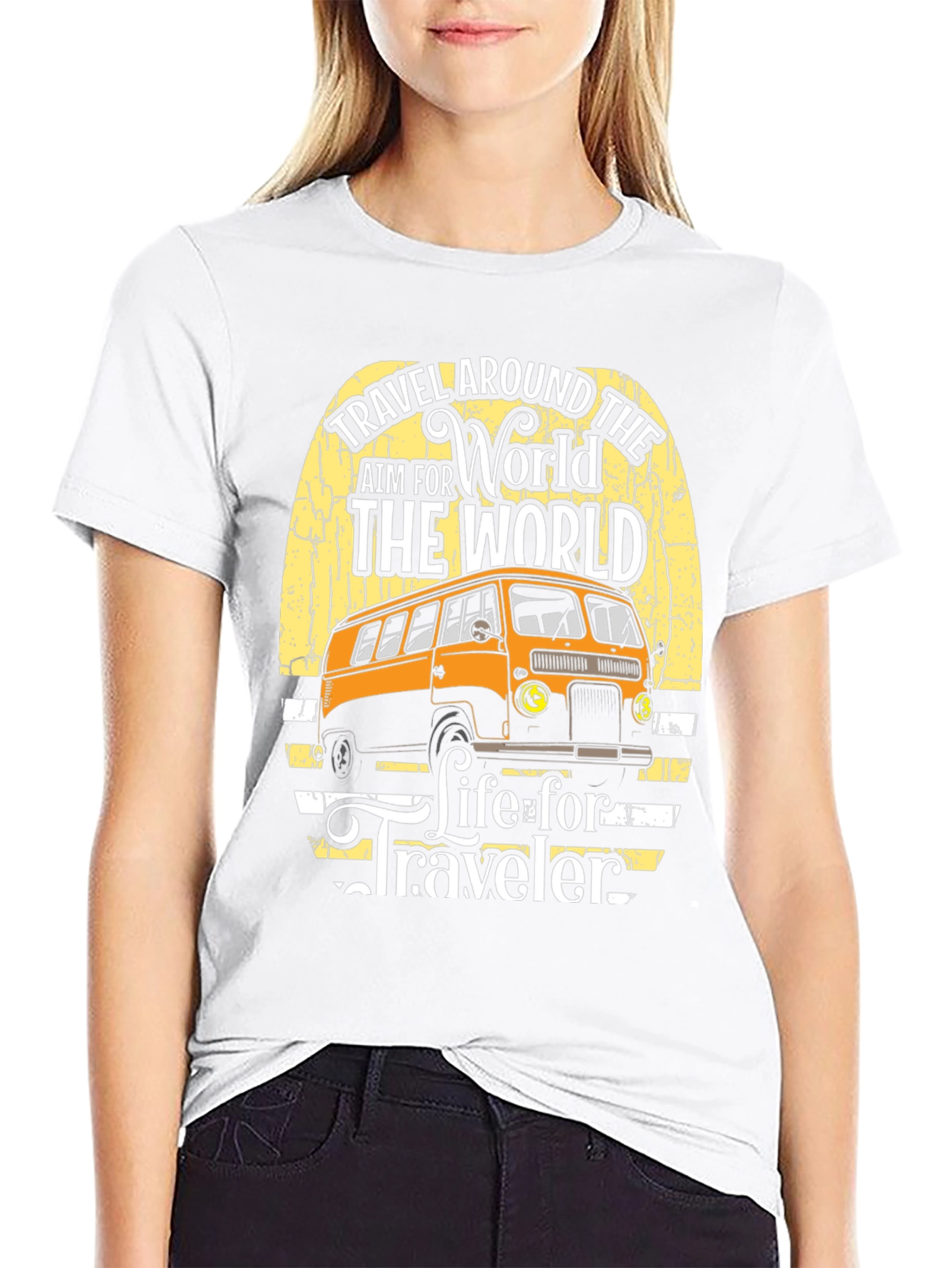 Travel Around the World Graphic Tee