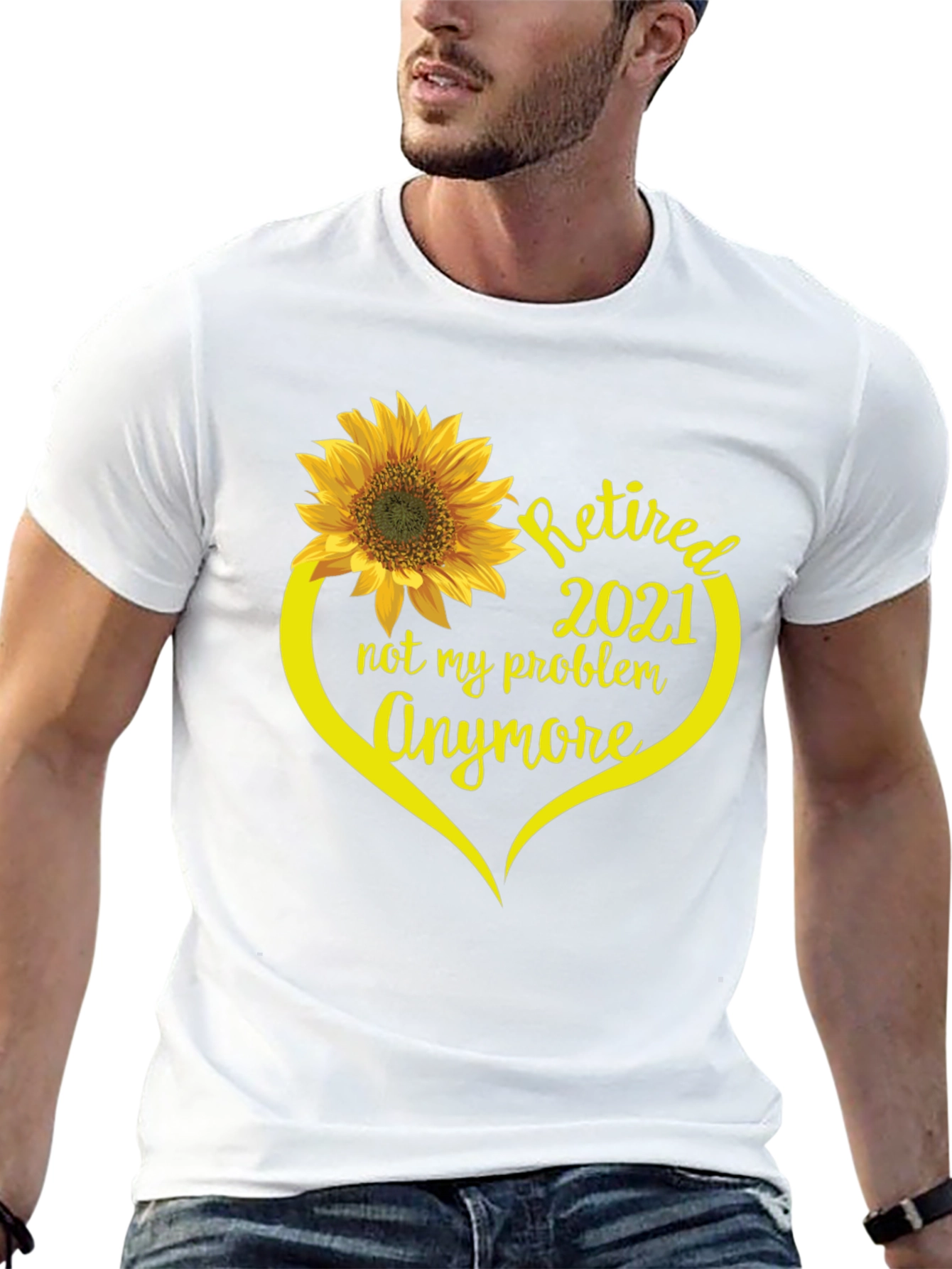 Retired 2021 Sunflower Graphic T-Shirt