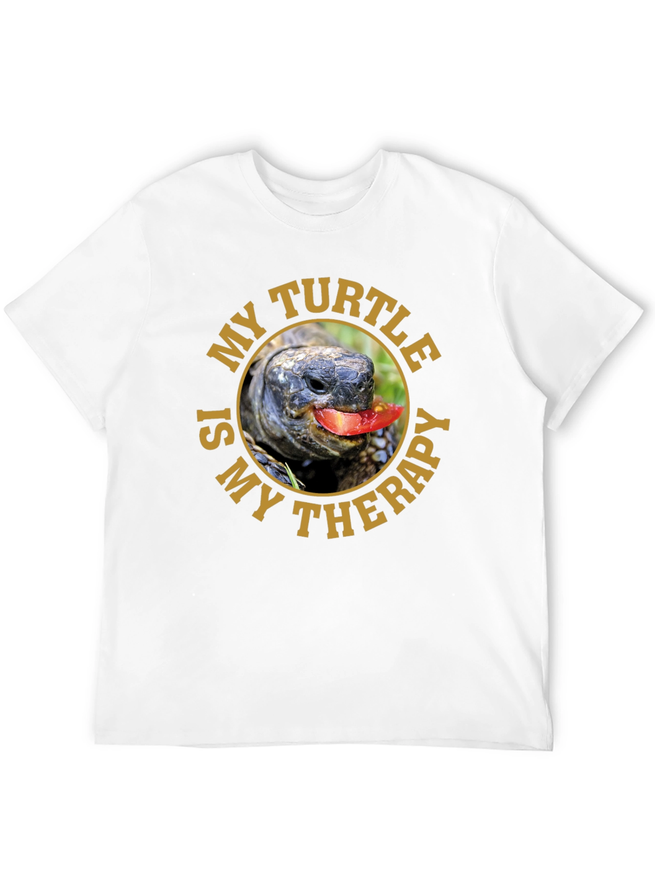 My Turtle is My Therapy Graphic T-Shirt