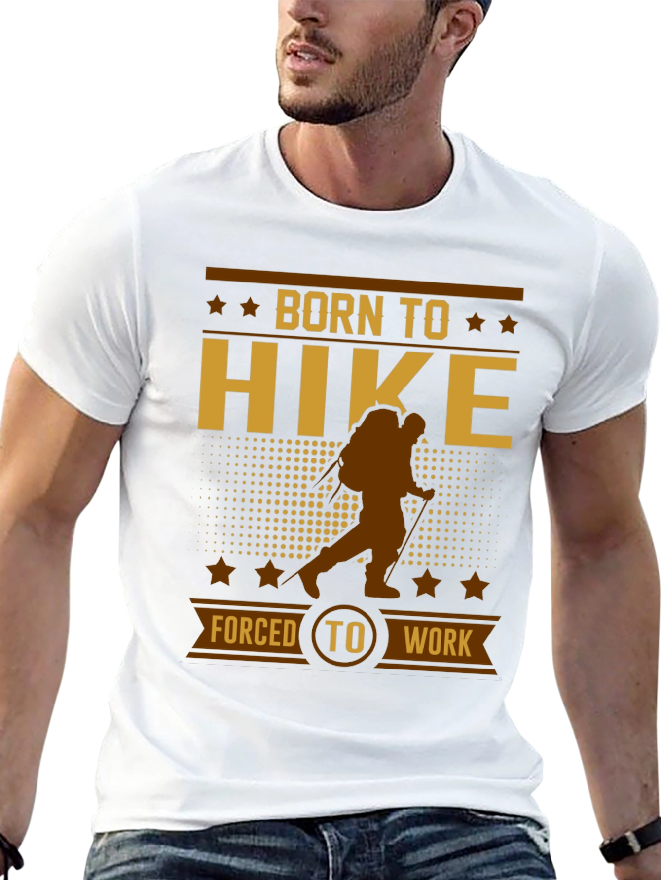Born to Hike T-Shirt - Hiking Adventure Apparel
