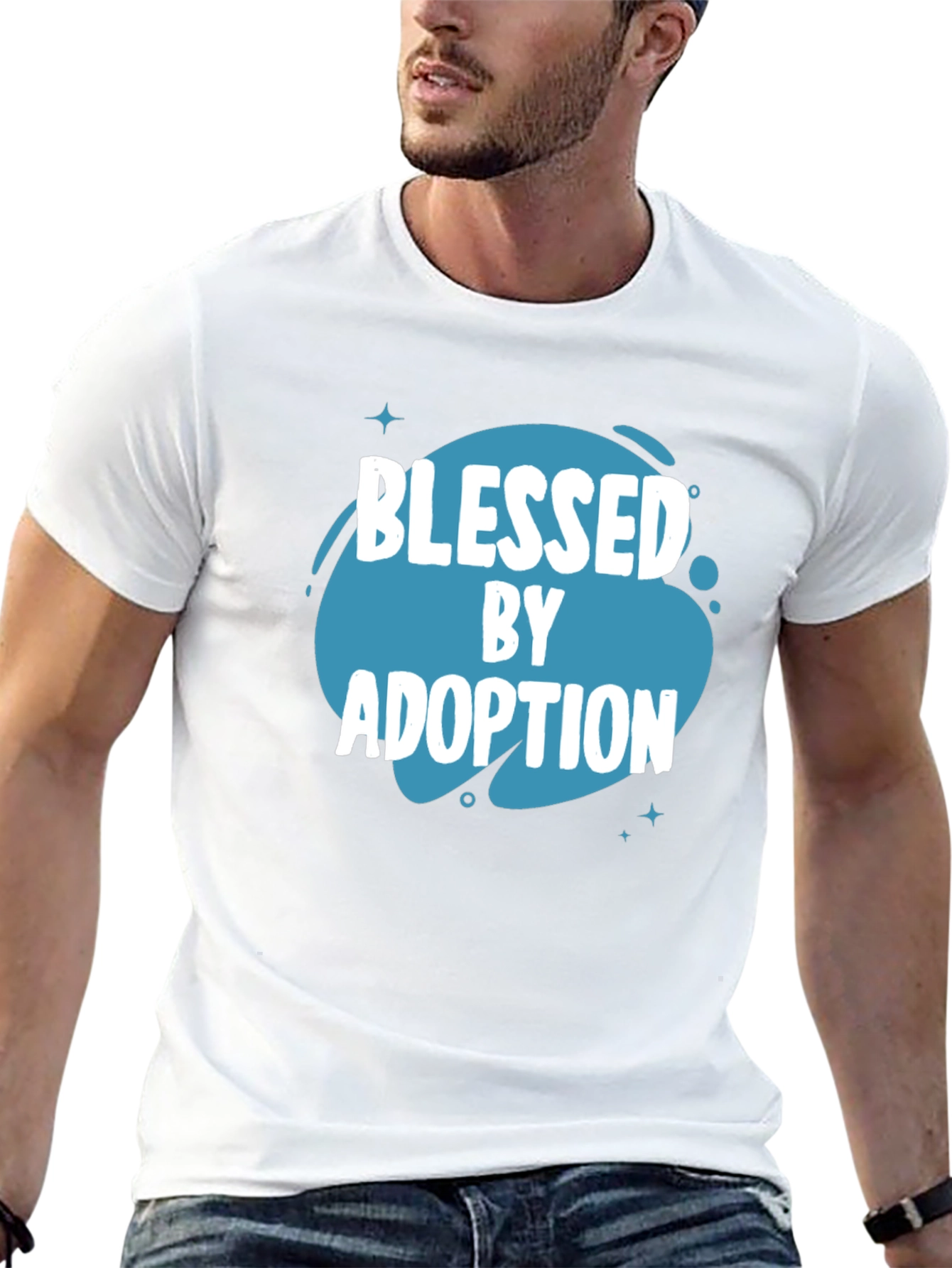 Blessed By Adoption Graphic Tee