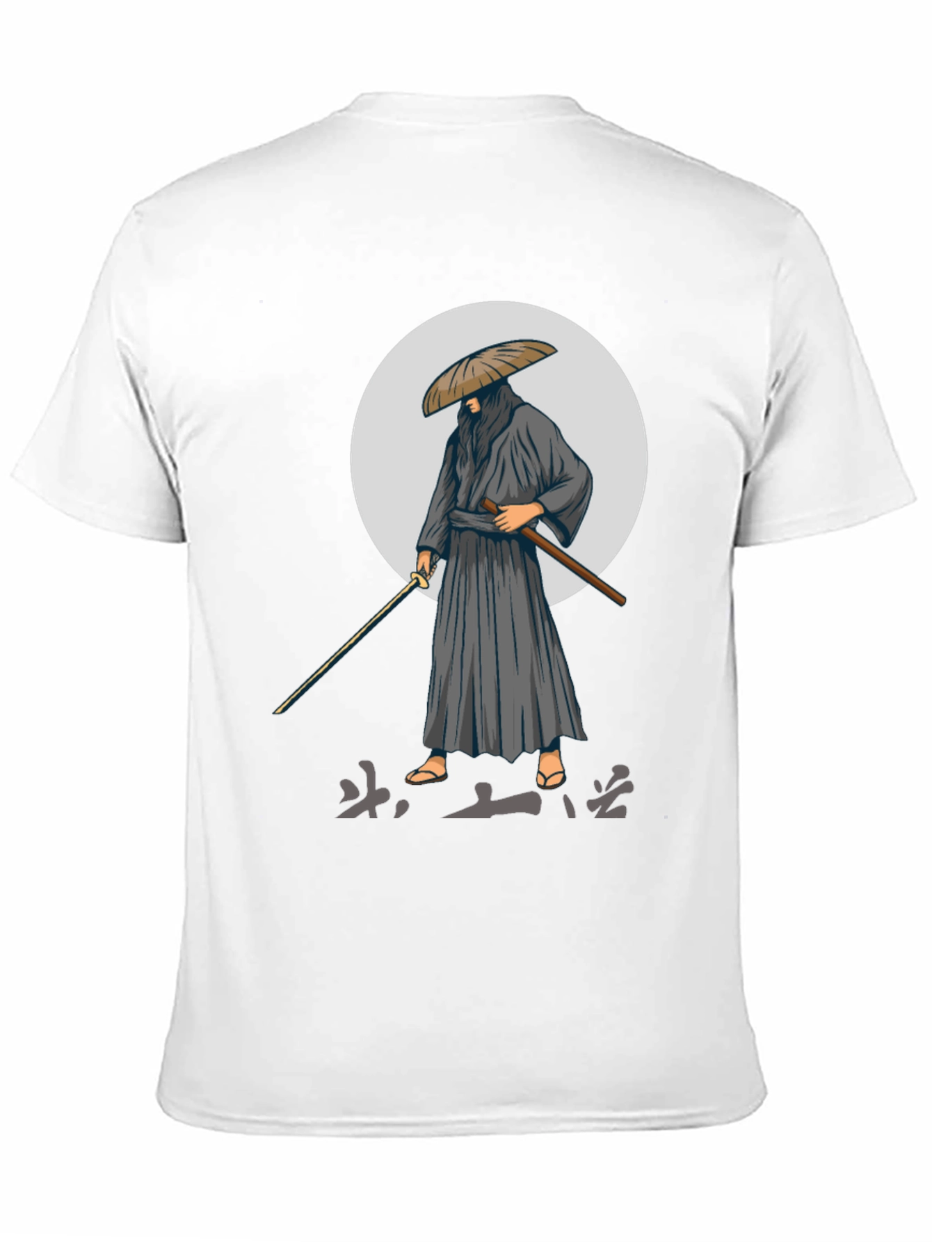 Samurai Graphic Tee - Black