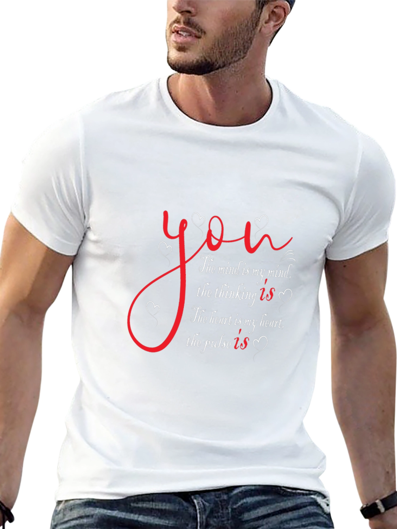 Romantic You T-Shirt - Mind Heart Pulse