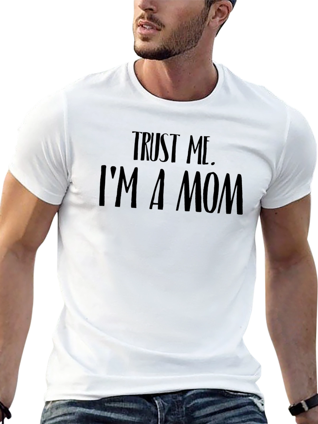 Trust Me Im a Mom Black T-Shirt