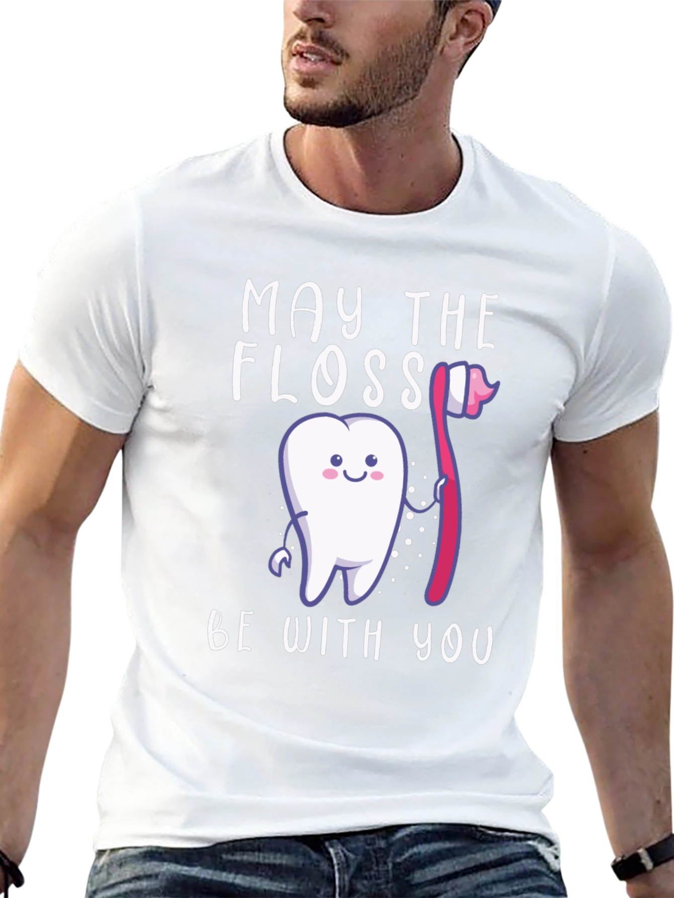 May the Floss Be With You T-Shirt