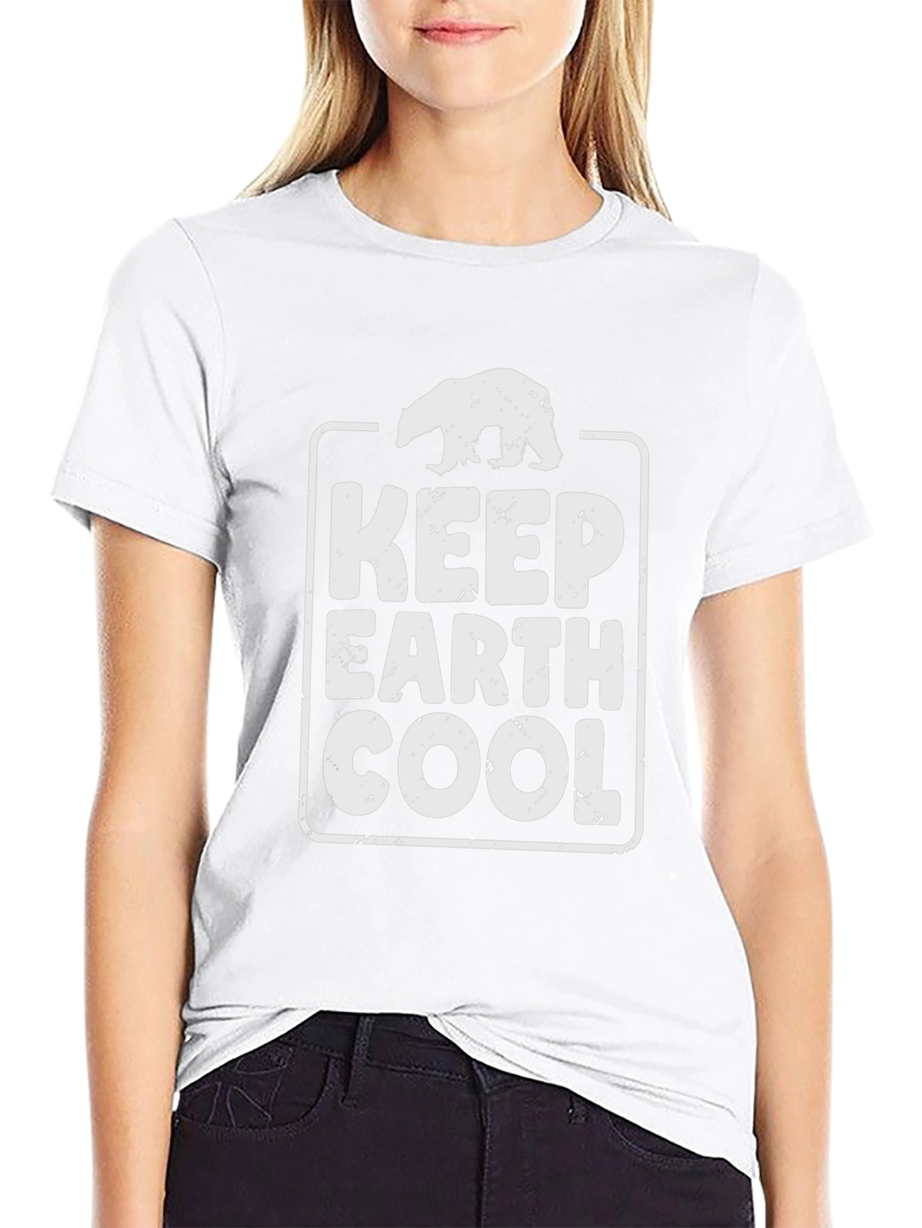 Keep Earth Cool Graphic Tee - Environmental T-Shirt
