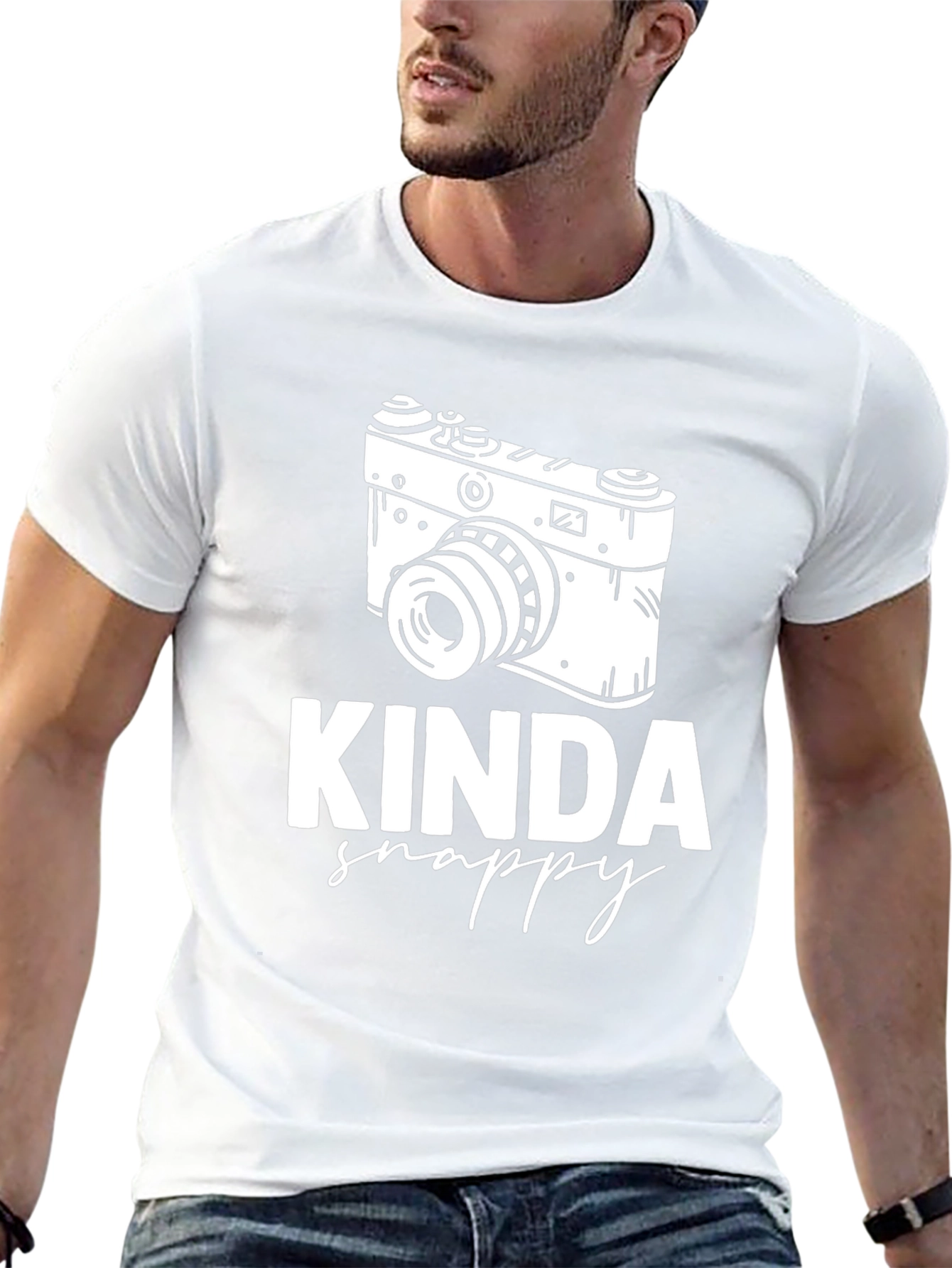 Kinda Snappy Camera Graphic Tee