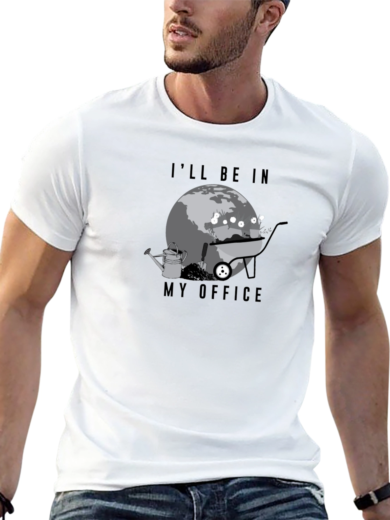 Gardeners Ill Be In My Office Graphic Tee