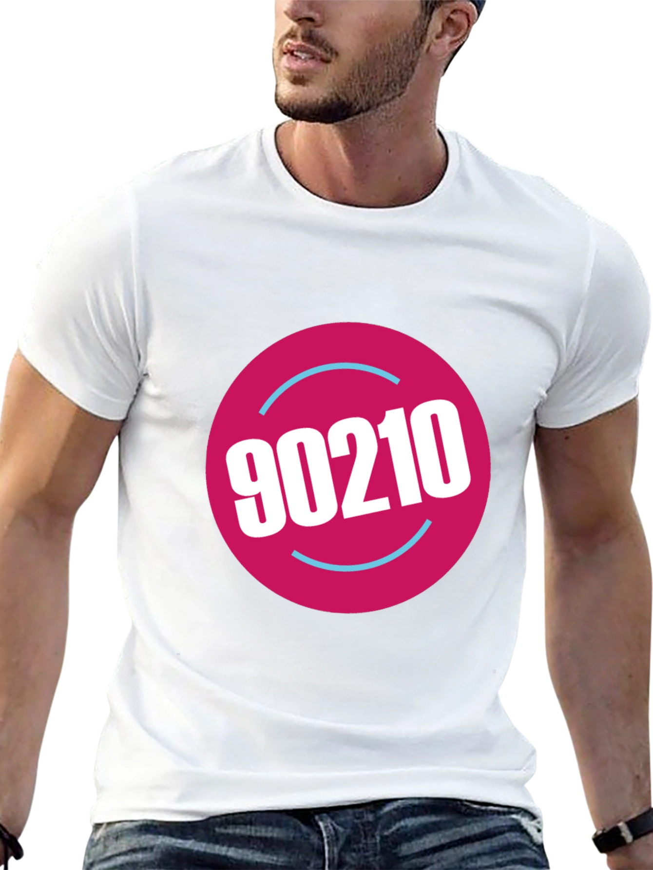 90210 Graphic Tee - Retro TV Show T-Shirt