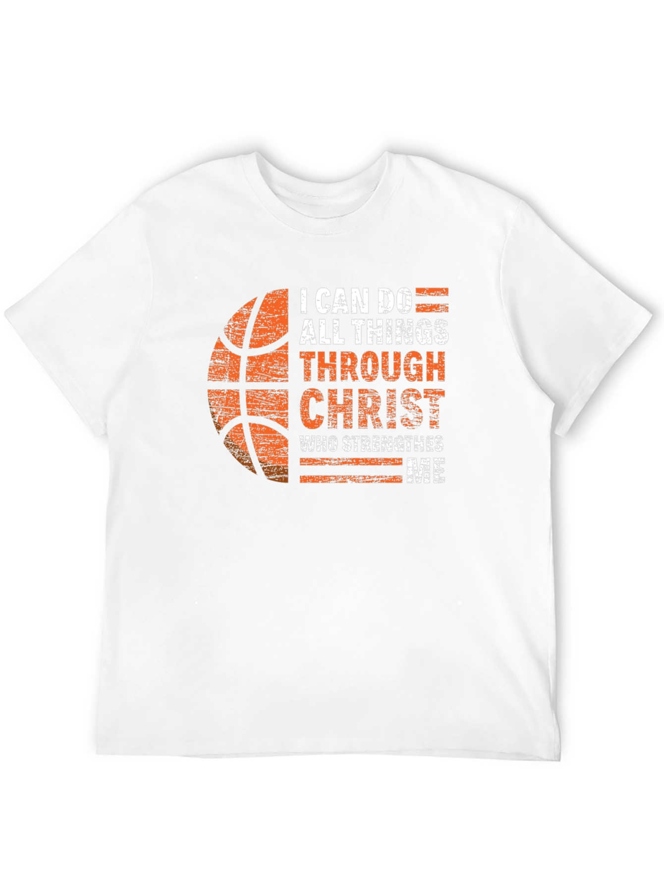 Christian Basketball T-Shirt: I Can Do All Things